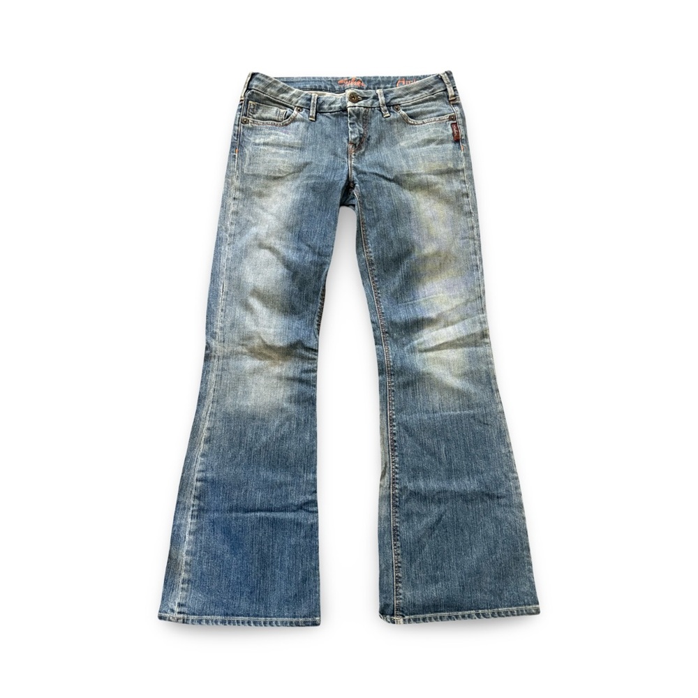 Y2K womens SILVER JEANS Amie 29/32 flare cut Blue Jeans